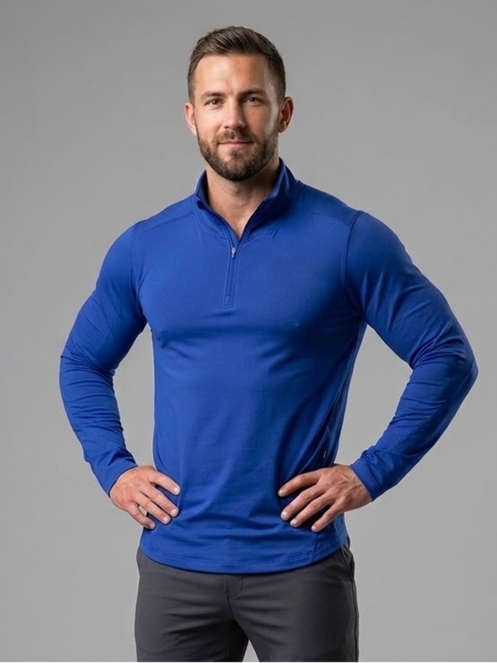 NEW Lululemon Rulu Fleece Half-Zip Long Sleeve Workout Running Activewear Gym